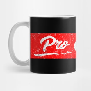 pro choice red vintage Mug